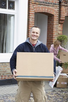Furniture removal team collecting bulky items from a Barking home