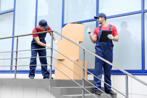 Man and Van Barking team providing careful local moving support