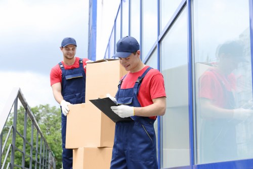 Local removal van for student move in Barking
