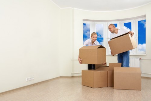 Careful loading of furniture for a Barking home removal service