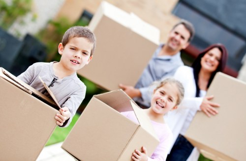 Local office relocation service managing access and parking in Barking