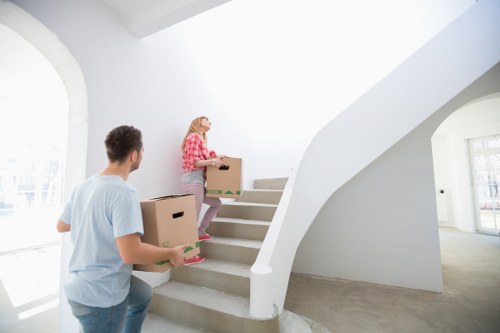 Residential furniture move in a Barking flat or maisonette