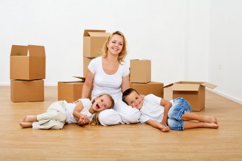 Careful handling of household items during a Barking same day relocation